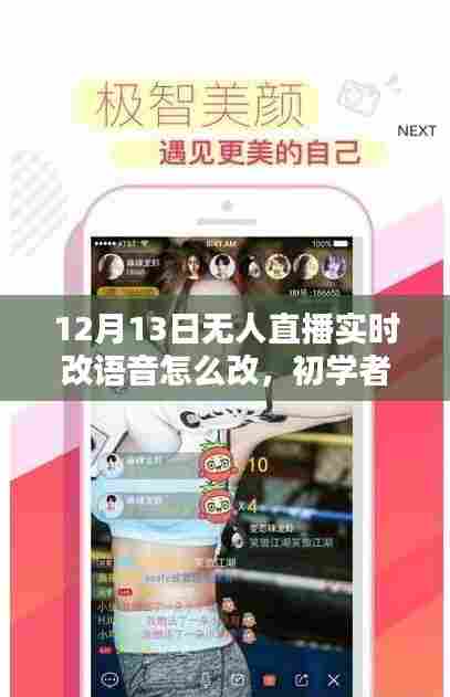 初学者也能掌握的无人直播实时语音修改全攻略，12月13日无人直播实时改语音详解