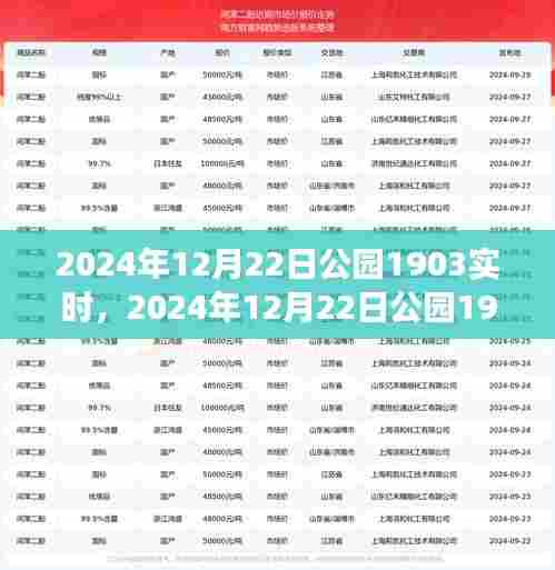 公园1903奇妙时光，自然与科技的完美融合体验