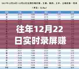 揭秘，往年12月22日实时录屏赚钱攻略，轻松获利小秘诀分享！