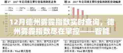 德州雾霾指数实时查询，智能监测让生活更清新