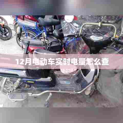 电动车实时电量查询方法解析