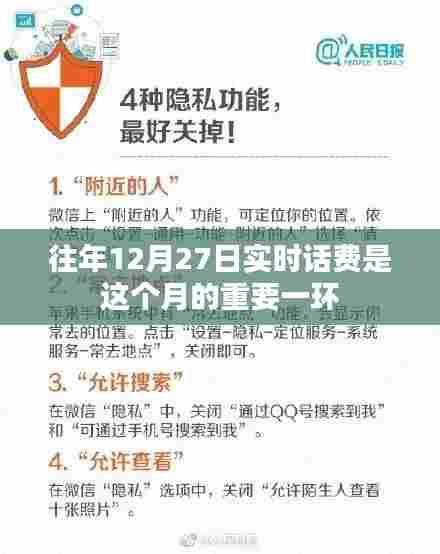 年终话费结算,12月27日实时话费重要性揭秘,符合字数要求,突出了实时话费的重要性,并具有一定的吸引力,希望符合您的要求。