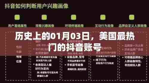 美国热门抖音账号诞生记，历史上的01月03日