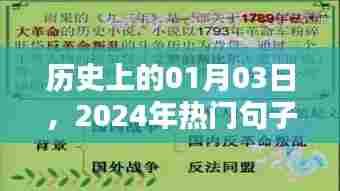 历史回望，2024年一月三日热门句子回顾