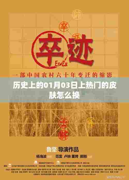 『历史上的今天，皮肤换新秘籍，教你轻松掌握皮肤更换技巧』