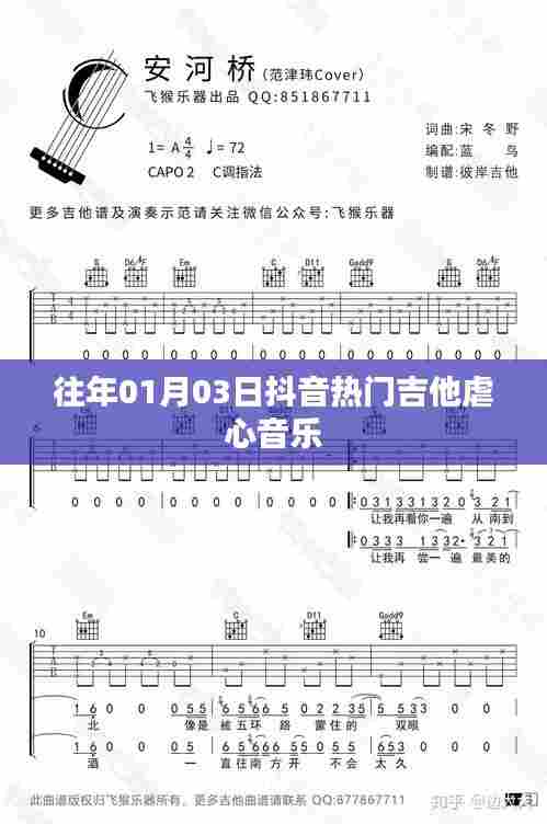 抖音热门吉他虐心音乐回顾,情感旋律触动心灵