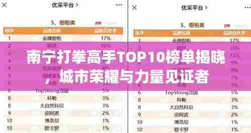南宁打拳高手TOP10榜单揭晓,城市荣耀与力量见证者